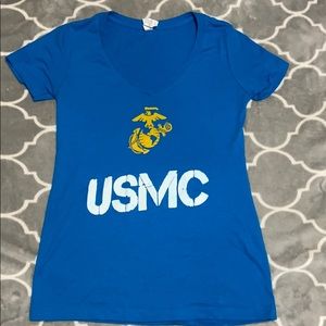 USMC printed shirt